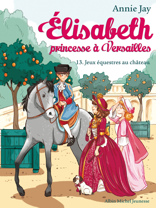Couverture ebook de Jeux équestres au château, de Annie Jay