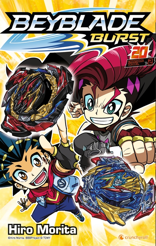 Couverture ebook de Beyblade Burst T20 (End), de Hiro Morita