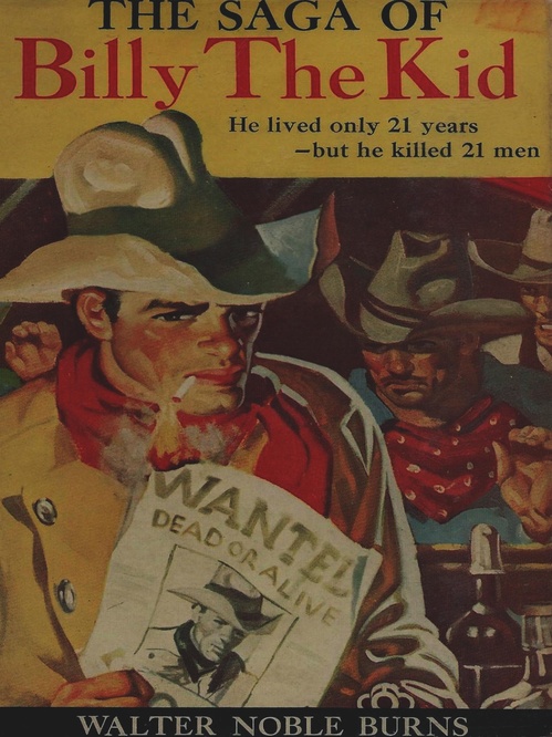 Couverture ebook de The Saga of Billy the Kid, de Walter Noble Burns