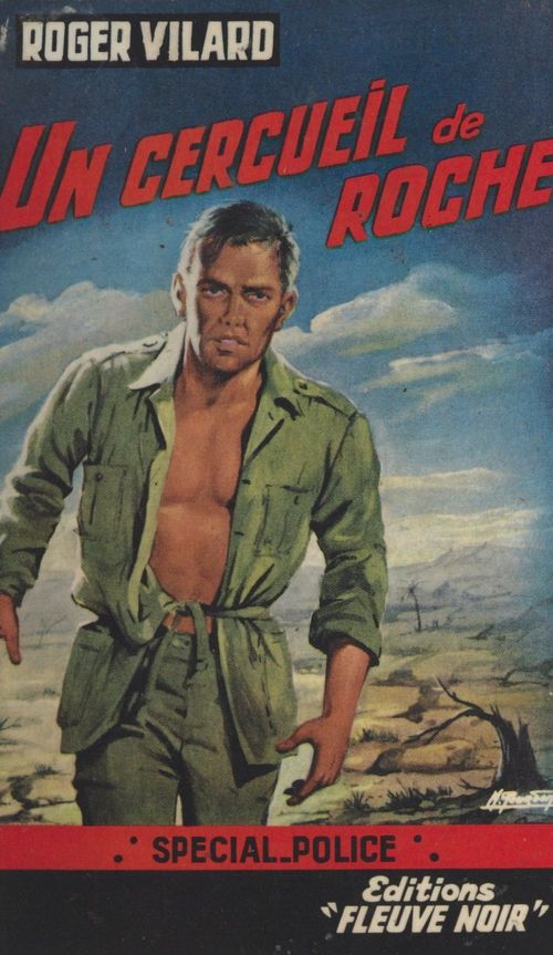ebook cover of Un cercueil de roche, by Roger Vilard