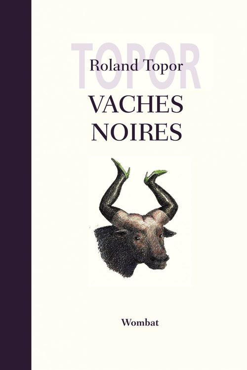ebook cover of Vaches noires, by Roland Topor