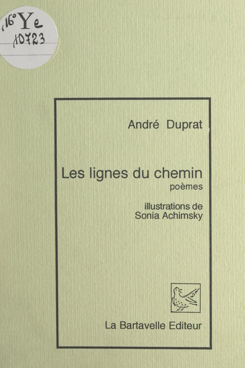 Couverture ebook de Les lignes du chemin, de Andre Duprat