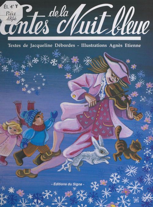 Couverture ebook de Contes de la nuit bleue, de Debordes/Etienne
