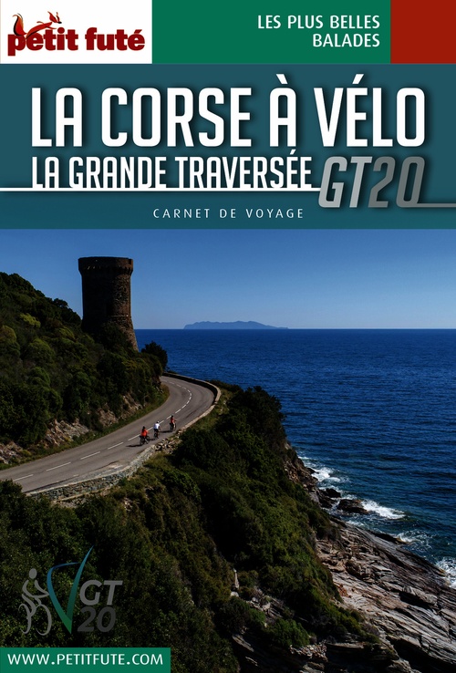 ebook cover of CORSE A VELO 2021/2022 Carnet Petit Futé, by Collectif petit futé