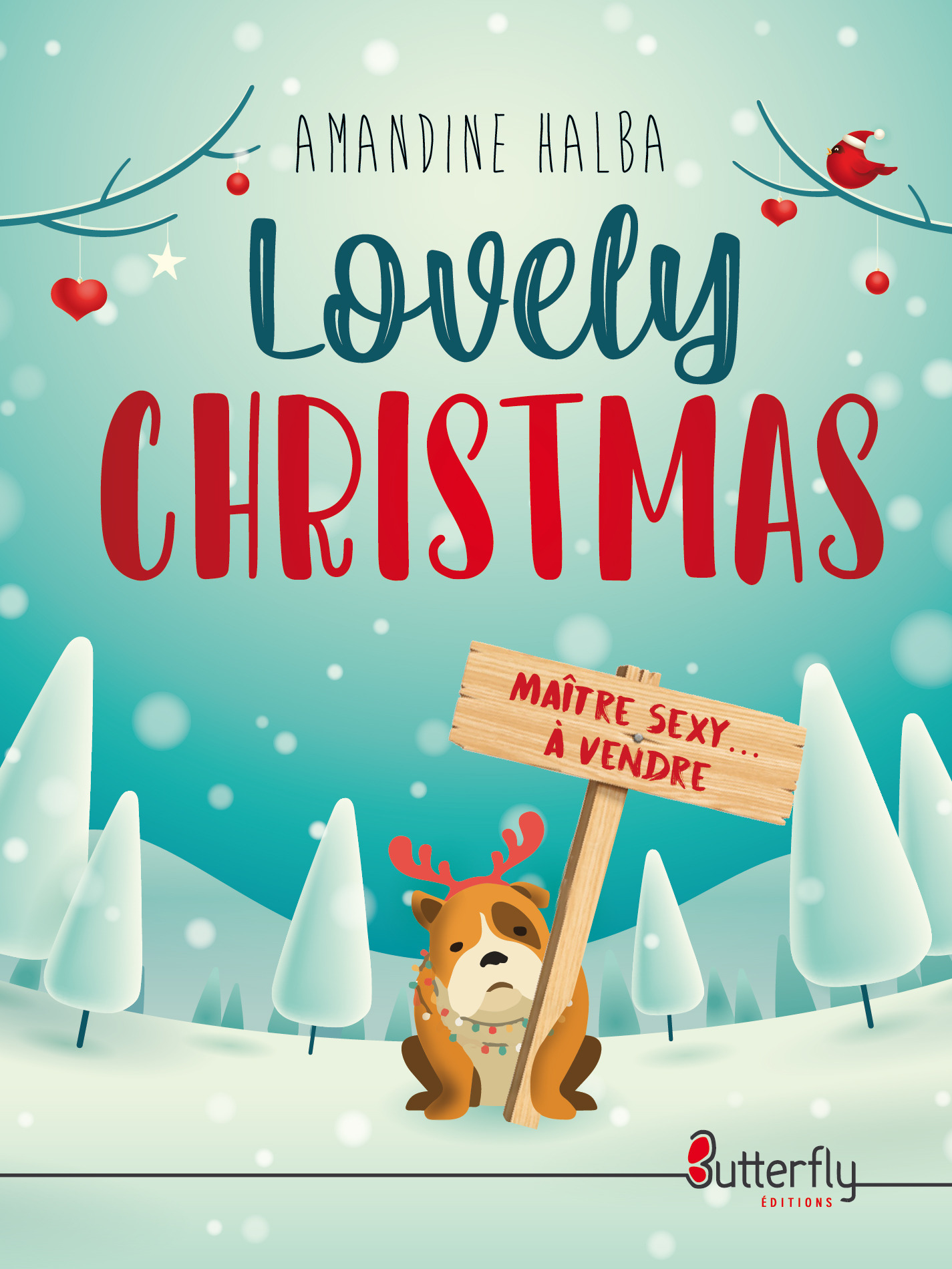 Couverture ebook de Lovely Christmas, de Amandine Halba