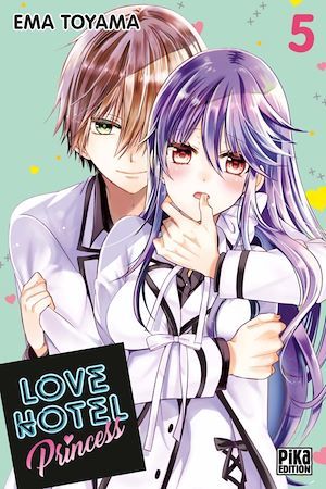 Couverture ebook de Love Hotel Princess T05, de Ema Toyama