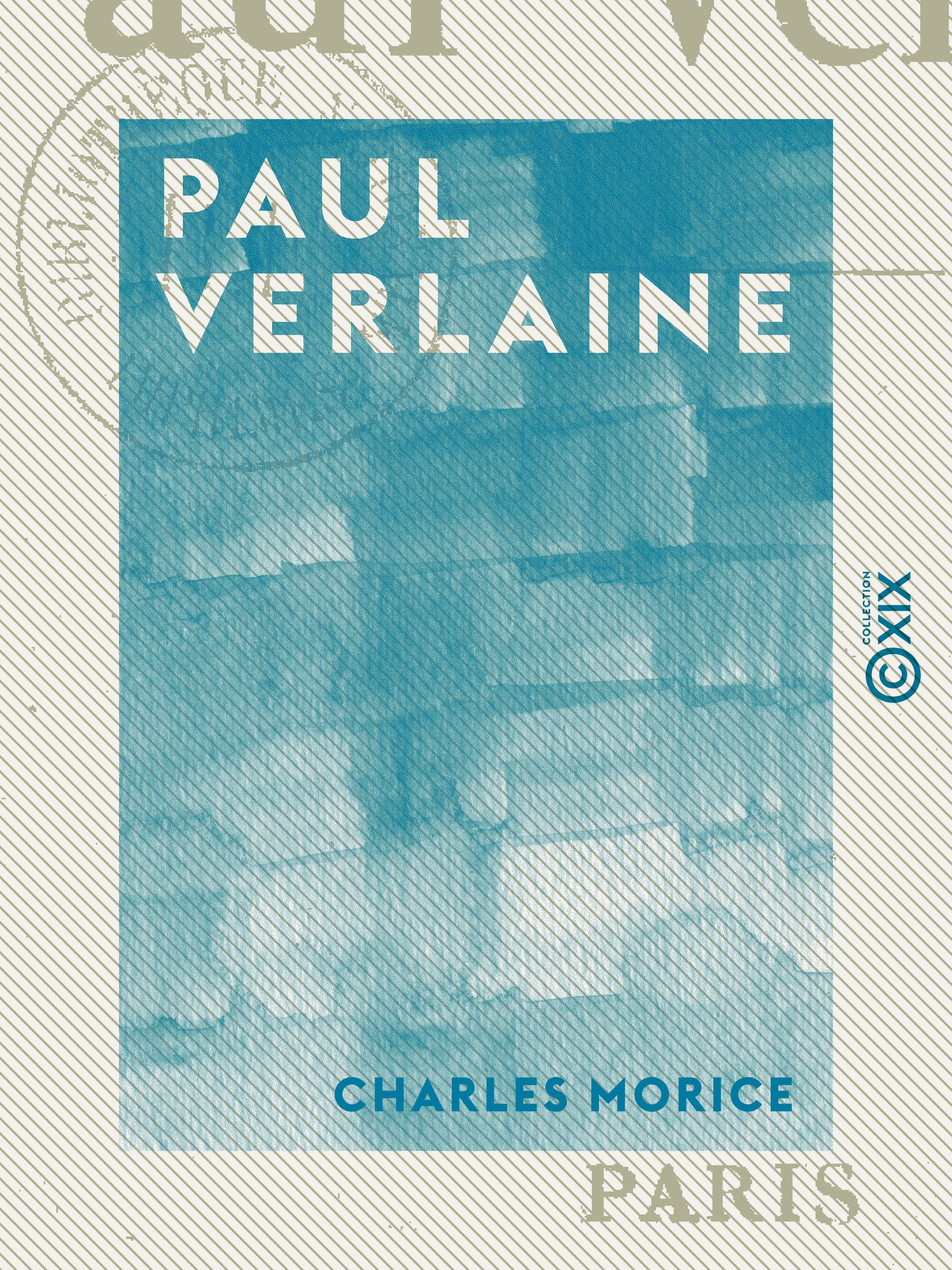 Couverture ebook de Paul Verlaine, de Charles Morice