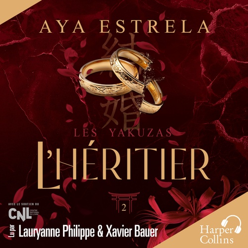 Couverture audiobook de L'héritier - Les Yakuzas T2, de Aya Estrela