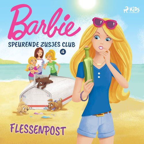 audiobook cover of Barbie Speurende Zusjes Club 4 - Flessenpost, by Mattel