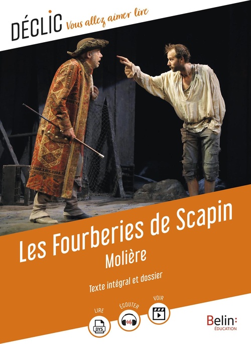 ebook cover of Les Fourberies de Scapin, by Molière