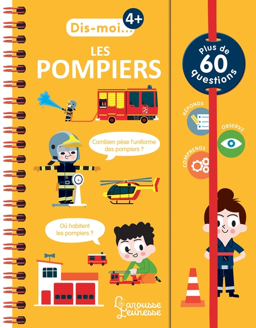 Couverture ebook de Les pompiers, de Sophie de Mullenheim