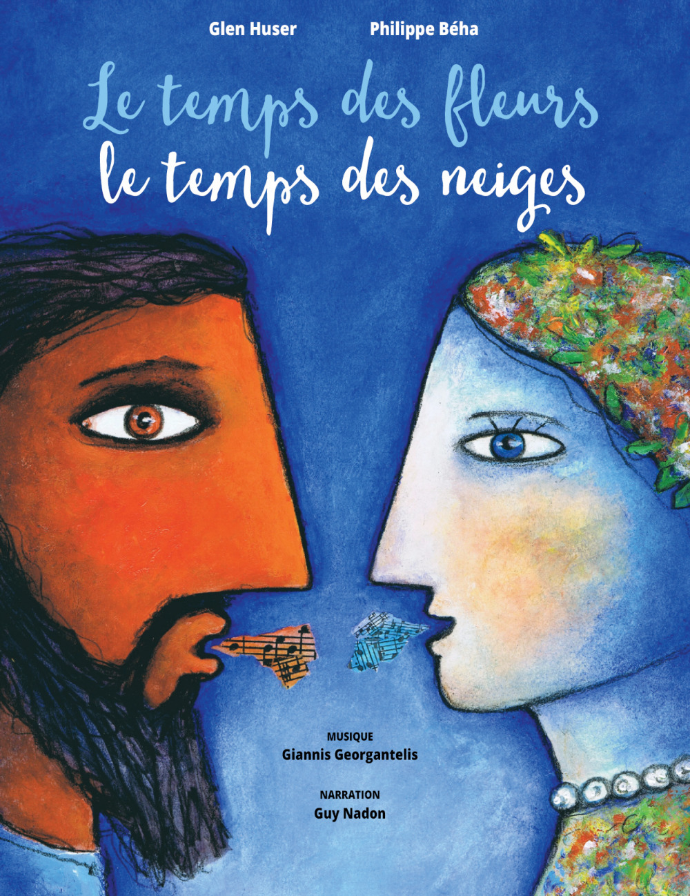 Couverture ebook de Le temps des fleurs, le temps des neiges, de Giannis Georgantelis, Glen Huser, Philippe Béha