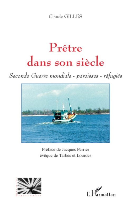 Couverture ebook de Prêtre dans son siècle, de Claude Gilles
