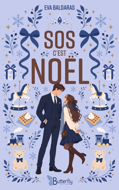 Couverture ebook de SOS c'est Noël, de Eva Baldaras