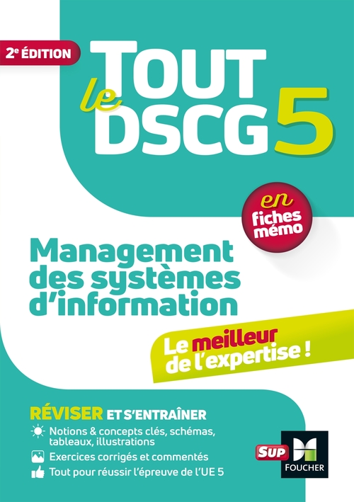 ebook cover of Tout le DSCG 5 - Management des systèmes d'informations - Révision et entraînement, by Alain Burlaud, Jean-François Soutenain