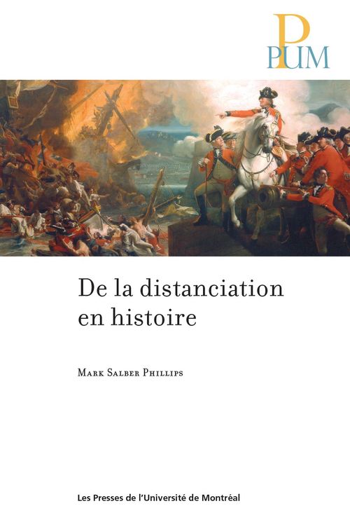 ebook cover of De la distanciation en histoire, by Phillips Mark Salber
