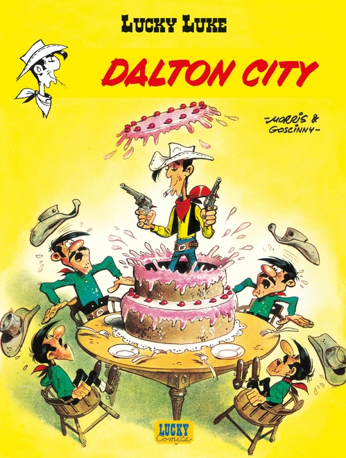 ebook cover of Lucky Luke - Tome 3 - Dalton city, by René Goscinny, Morris
