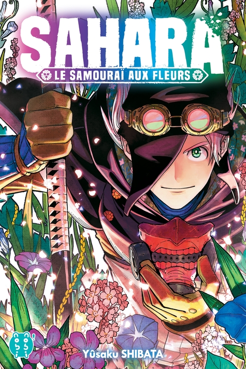 Couverture ebook de Sahara, le samouraï aux fleurs, de Yusaku Shibata