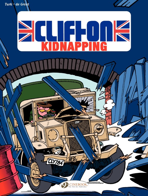 ebook cover of Clifton - Volume 6 - Kidnapping, by Bob De Groot, Turk