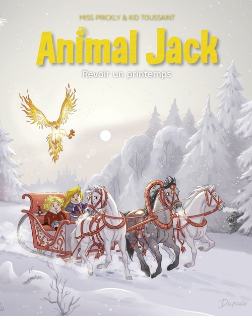 Couverture ebook de Animal Jack - Tome 5 - Revoir un printemps, de Kid Toussaint
