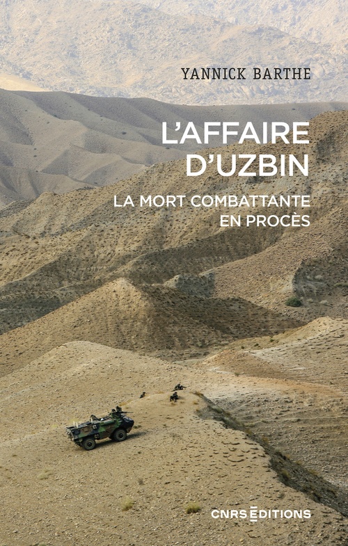 Couverture ebook de L'affaire d'Uzbin - La mort combattante en procès, de Yannick Barthe