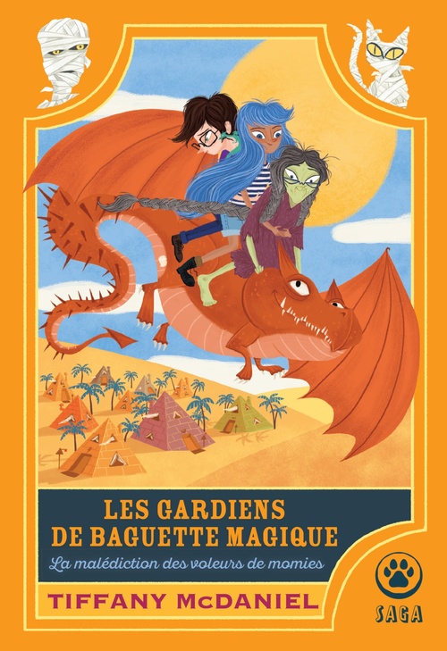 Couverture ebook de La malédiction des voleurs de momies, de Tiffany McDaniel