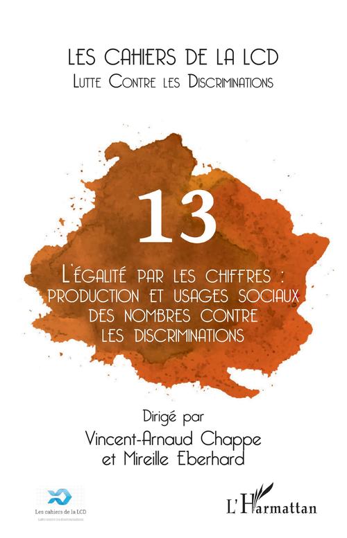 Couverture ebook de L'égalité par les chiffres : production et usages sociaux des nombres contre les discriminations, de