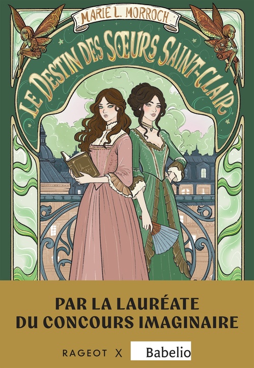 Couverture ebook de Le destin des soeurs Saint-Clair, de Marie L. Morroch