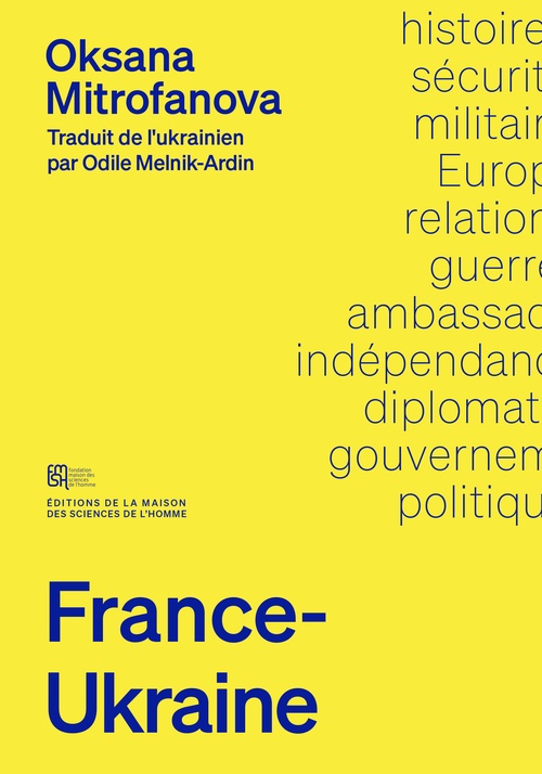 Couverture ebook de France-Ukraine, de Oksana Mitrofanova