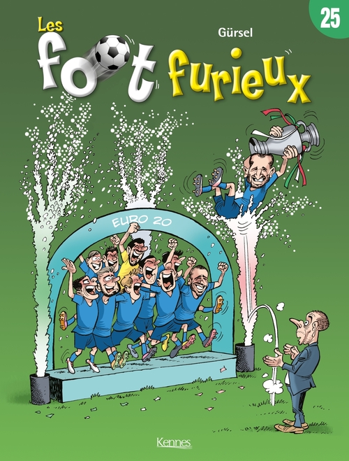 ebook cover of Les Foot furieux T25, by Gurcan Gursel