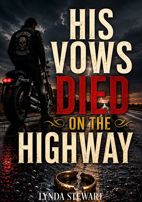 Couverture ebook de His Vows Died on the Highway, de Lynda Stewart