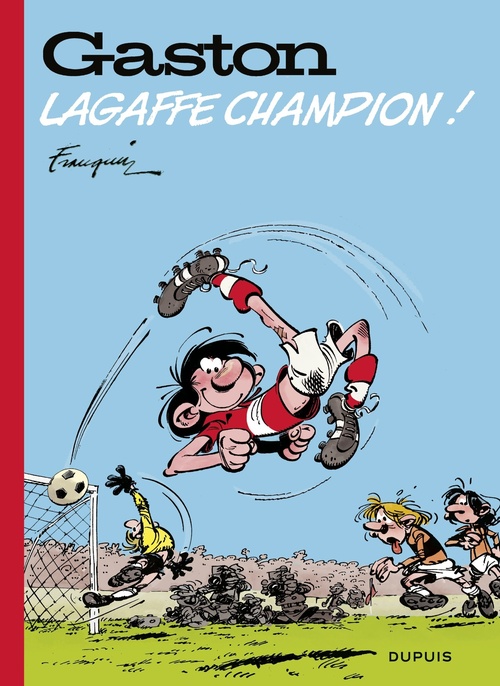 Couverture ebook de Gaston hors-série - Tome 6 - Lagaffe champion !, de André Franquin, Jidéhem
