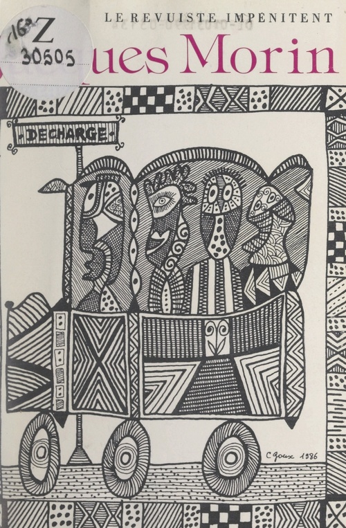 ebook cover of Le revuiste impénitent, by Jacques Morin