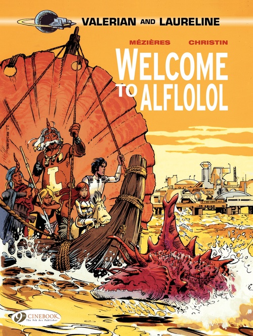 Couverture ebook de Valerian & Laureline - Volume 4 - Welcome to alflolol, de Pierre Christin, Jean-claude Mézières