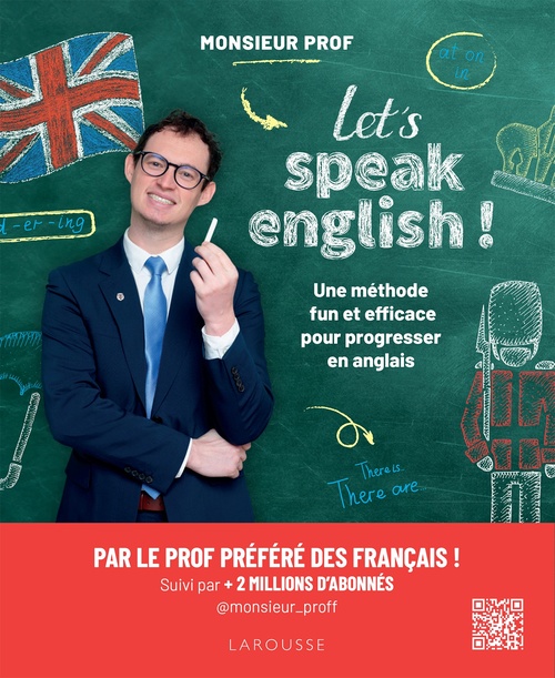 ebook cover of Let's speak english !, by Monsieur Prof