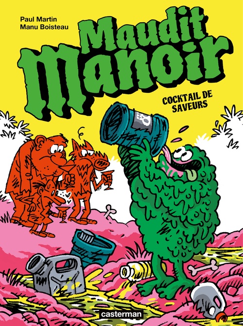 ebook cover of Maudit Manoir (Tome 3) - Cocktail de saveurs, by Boisteau/Martin Manu