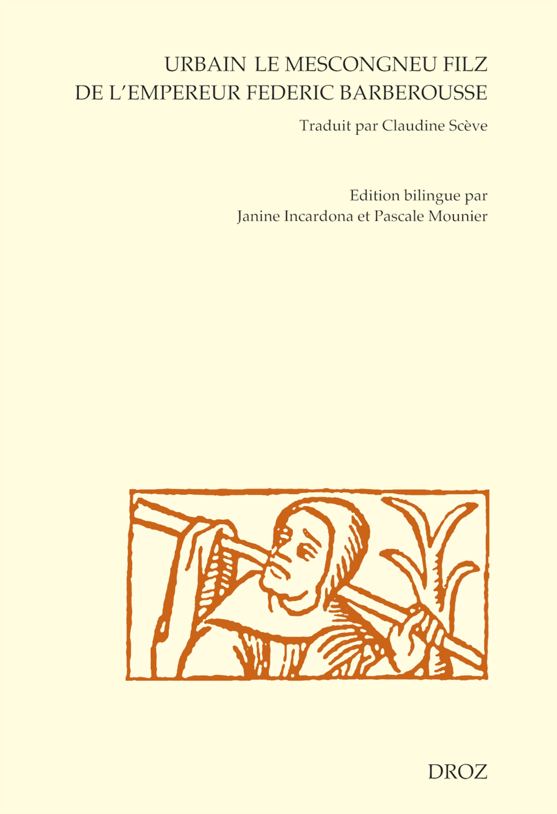 Couverture ebook de Urbain le mescongneu filz de l'empereur Federic Barberousse, de