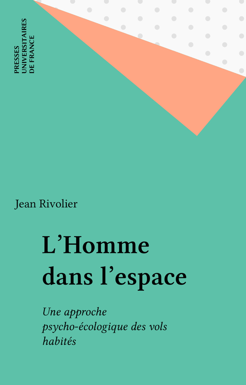 Couverture ebook de L'Homme dans l'espace, de Jean Rivolier