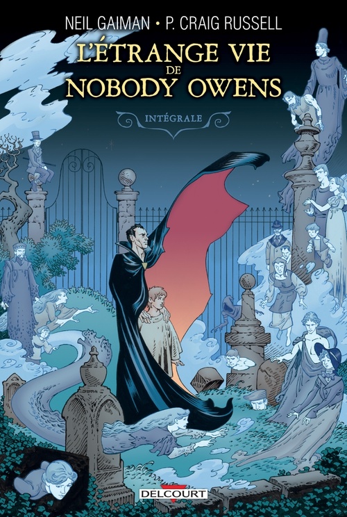 Couverture ebook de L'Étrange vie de Nobody Owens - Intégrale, de Neil Gaiman