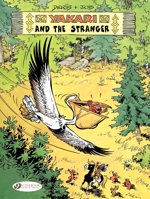 Couverture ebook de Yakari - Volume 5 - Yakari and the Stranger, de Job, Derib