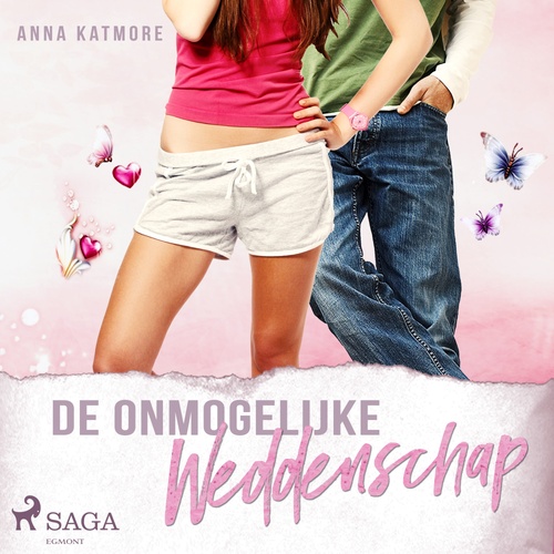 audiobook cover of De onmogelijke weddenschap, by Anna Katmore