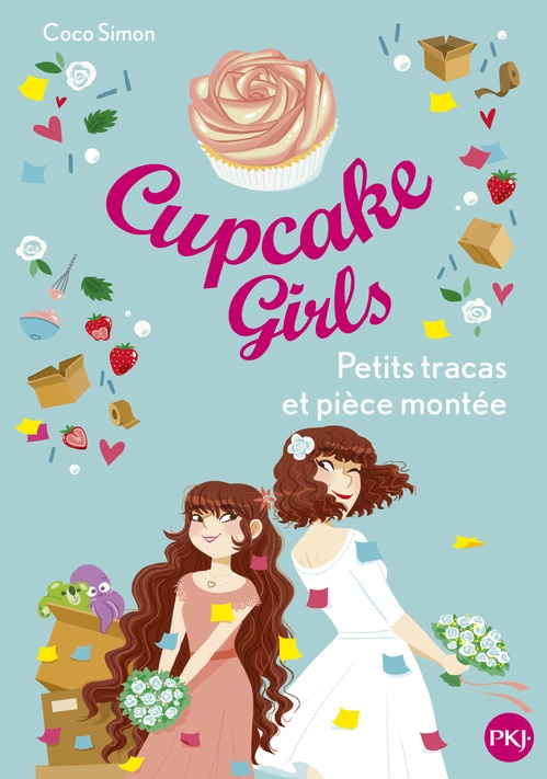 ebook cover of Cupcake girls - Tome 33 Petits tracas et pièce montée, by Coco Simon