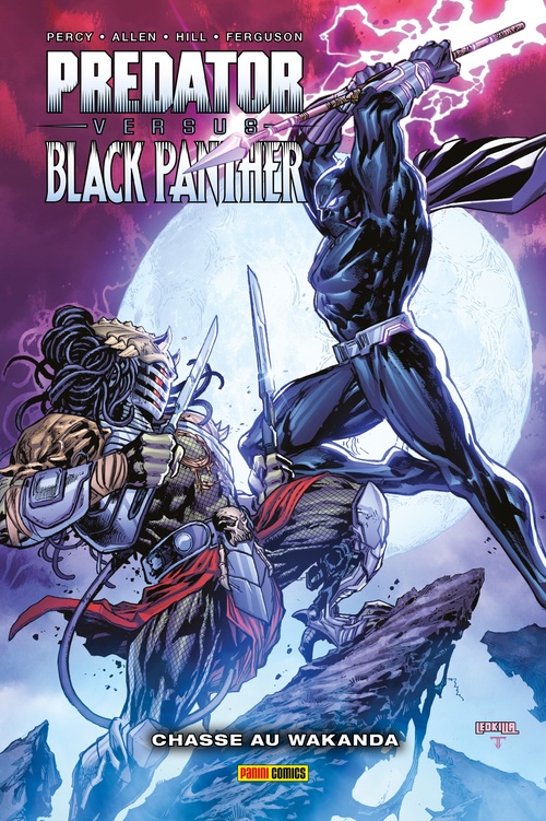 Couverture ebook de Predator versus Black Panther : Chasse au Wakanda, de Benjamin Percy