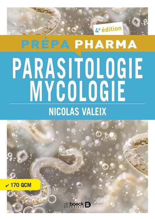 Couverture ebook de Parasitologie Mycologie, de Nicolas Chinea-Valeix