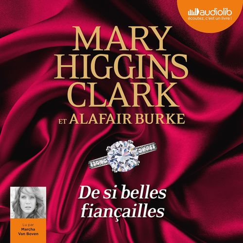 audiobook cover of De si belles fiançailles, by Alafair Burke, Mary Higgins Clark