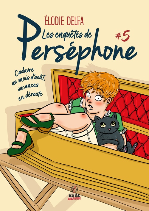 ebook cover of Cadavre au mois d'août, vacances en déroute, by Élodie Delfa