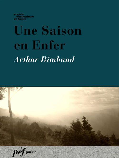 ebook cover of Une Saison en Enfer, by Arthur Rimbaud
