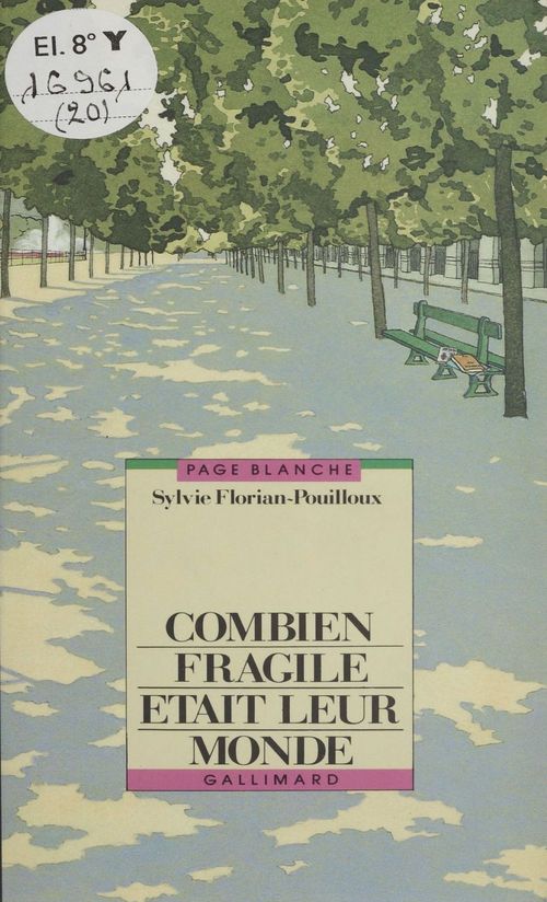 ebook cover of Combien fragile était leur monde, by Florian-Pouilloux S.