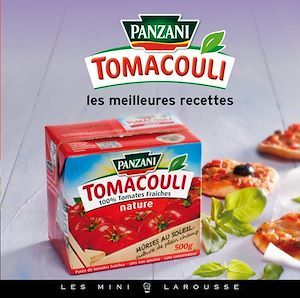 ebook cover of Les meilleures recettes au tomacouli de Panzani, by Blandine Boyer, Maxime de Bollivier