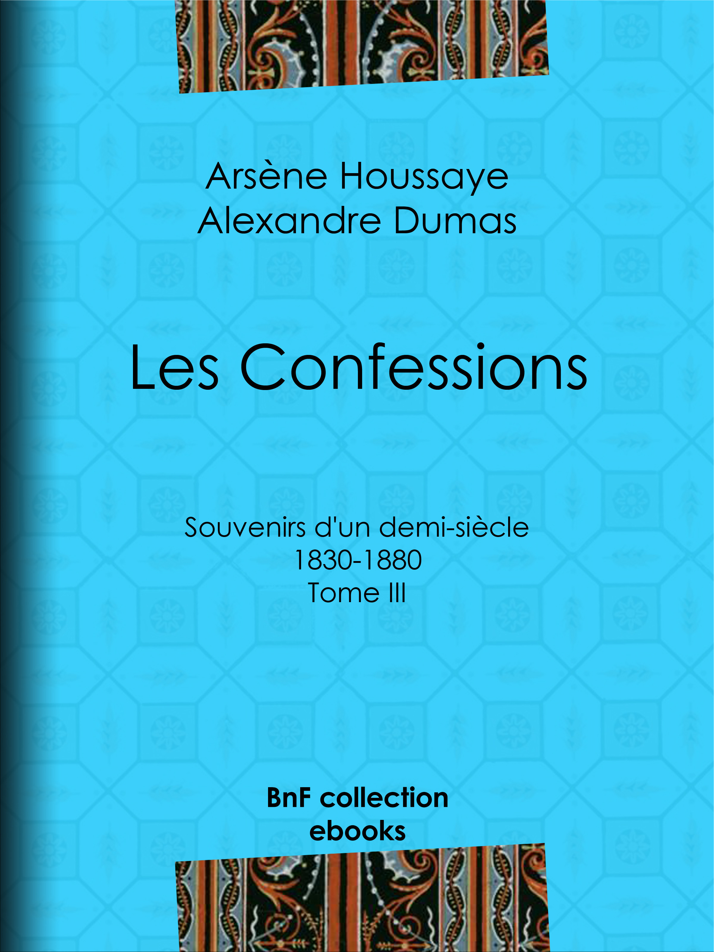 Couverture ebook de Les Confessions, de Alexandre Dumas
